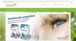Desktop Screenshot of look-fresh.de