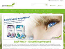 Tablet Screenshot of look-fresh.de